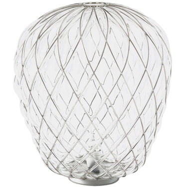 large pinecone trans glass chrome.jpeg