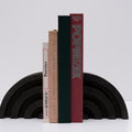 5535 Brass Aubock Rainbow bookends with books.jpg