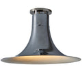 V3461 1960s Chrome 'Tromba' Ceiling Lamp Attributed to Franco Albini for Sirrah 1.jpg