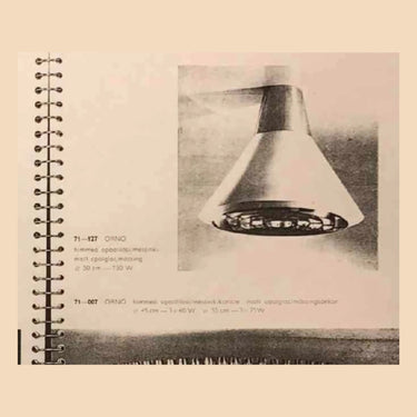 1950s Lisa Johansson-Pape Model #71-127 Glass & Brass Ceiling Lamp.jpg