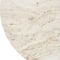 Travertine detail white epic table gubi