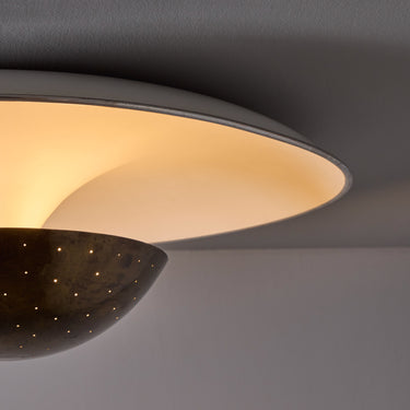 V3043 Large 1950s Gino Sarfatti Model #155 Ceiling Lamp for Arteluce 10.jpg