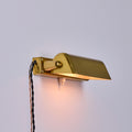 V3494 Pair of 1930s Finnish Minimalist Brass Wall Lights Attributed to Paavo Tynell 11.jpg