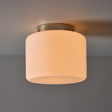 V3469 1940s Paavo Tynell Model #2024 Glass & Metal Flush Mount for Taito Oy 3.jpg