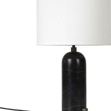 Gravity_TableLamp_Small_BlackMarble_Whit
