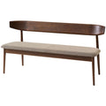 3Motomi Kawakami Seoto bench upholstered walnut Hida Two Enlighten Los Angeles