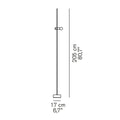 Tito Agnoli 387 floor lamp