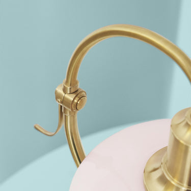 PH 2/2 limited edition question mark table lamp rose louis poulsen poul henningsen two enlighten hinge detail 