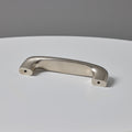 aubock 9050 nickel chunky grip pull detail