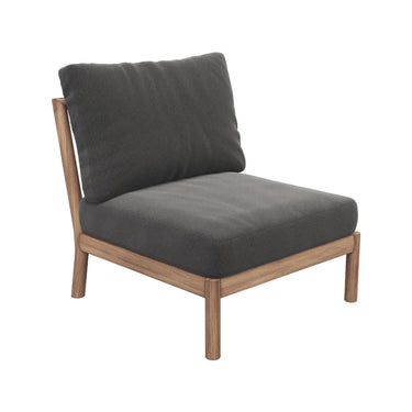 Tradition Collection Spacer Module Teak Chair Charcoal by Fritz Hansen.jpg
