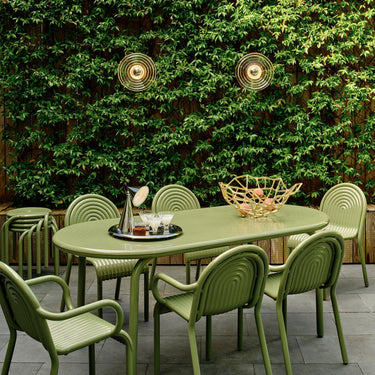 tom dixon press light outdoor groove table
