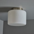 V3469 1940s Paavo Tynell Model #2024 Glass & Metal Flush Mount for Taito Oy 10.jpg