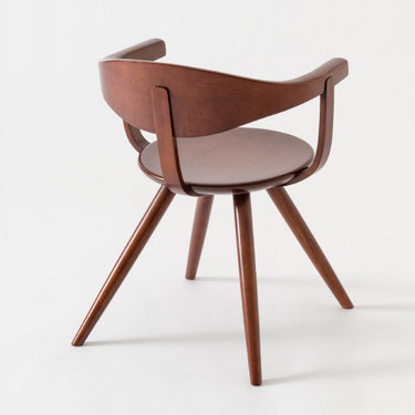 Yanagi Chair Hida With Arms Stained Oak rear view.jpg