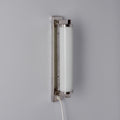 V3485 1930s Finnish Cylindrical Glass Plug-in Wall Lamp in the Manner of Paavo Tynell 6.jp