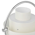 Louis Weisdorf Multi-Lite portable lamp for GUBI  white and chrome detail two enlighten.jp