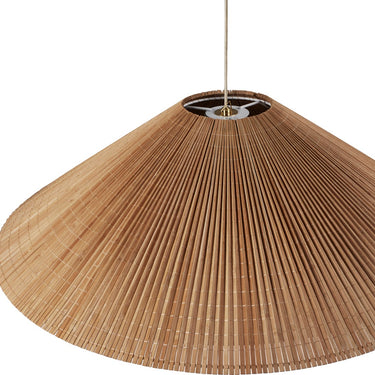 10118944 GUBI 1972 Bamboo Pendant large two enlighten top view