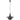 Poul Henningsen 'PH 5/5' pendant lamp for Louis Poulsen two enlighten all black 