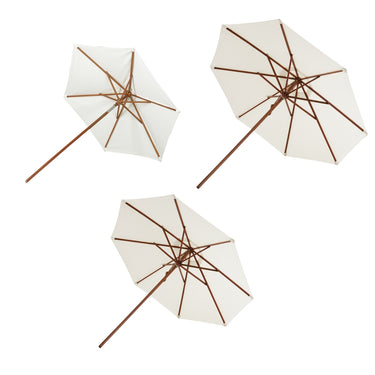 Messina Umbrella Skagerak Fritz Hansen neutral kapur shade three sizes.jpg