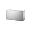 cf7830-61-1 grey string cabinet with flip door two enlighten.webp