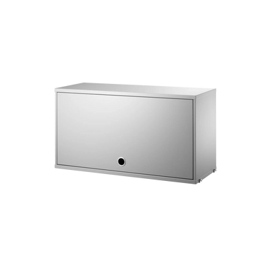 cf7830-61-1 grey string cabinet with flip door two enlighten.webp