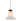 V3473 1960s Vistosi Model #L261 'Comare' Blown Murano Glass & Metal Suspension Lamp Two En