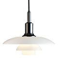 Poul Henningsen 'PH 3/2' Glass Pendant for Louis Poulsen Two enlighten black packshot
