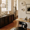 tom dixon press pendant frosted off