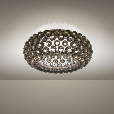 Caboche Plus Ceiling Light for Foscarini - grey illuminated.jpg