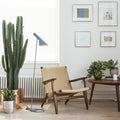 AJ Floor Lamp Dusty Blue Poulsen Living Room