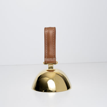 Aubock 3310-4 brass flat bell with brown leather strap9.jpg