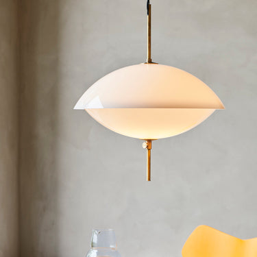 Fritz Hansen small clam closed pendant