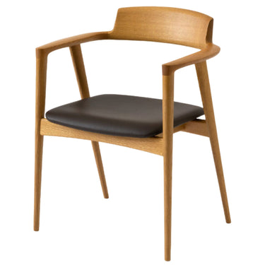 3Motomi Kawakami Seoto Full-Arm chair KD221 Upholstered Hida Two Enlighten Los Angeles.jpg