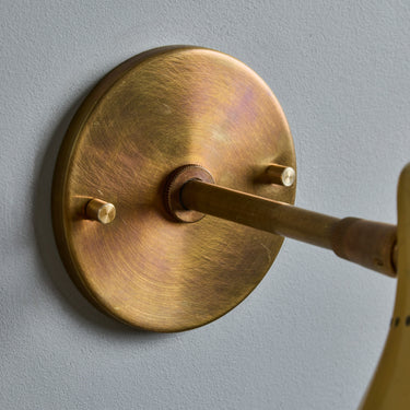 V3307 1950s Perforated Painted Metal & Brass Wall Lamp Attributed to Stilnovo 23.jpg