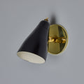 V3480 1950s Giuseppe Ostuni Model #101 Articulating Sconces in Black for O-Luce 6.jpg
