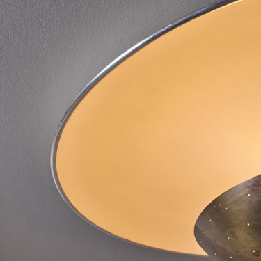 V3043 Large 1950s Gino Sarfatti Model #155 Ceiling Lamp for Arteluce 14.jpg