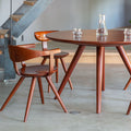Sori Yanagi Stained Oak Dining Table for Hida.jpeg