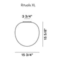 6Rituals XL Ceiling lamp for Foscarini Two Enlighten Los Angeles.jpg
