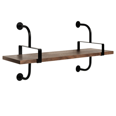 Démon single shelf walnut.png