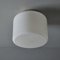 V3469 1940s Paavo Tynell Model #2024 Glass & Metal Flush Mount for Taito Oy 9.jpg