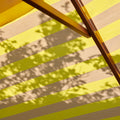 Messina Umbrella Lemon_Sand Stripe Skagerak Two Enlighten