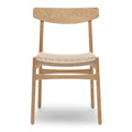 CH23 wegner chair oak oil and natural papercord