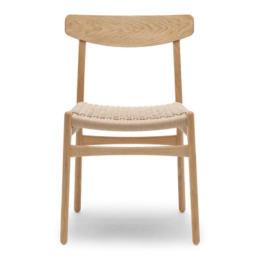 CH23 wegner chair oak oil and natural papercord