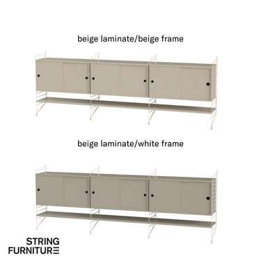 String Furniture Living Room Bundle F Credenza Beige and Brown.jpg