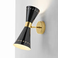 megafono black single wall light stilnovo.webp