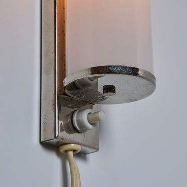 V3452 1930s Finnish Cylindrical Glass Wall Lamp in the manner of Paavo Tynell 11.jpg