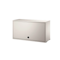 cf7830-14-1 beige string cabinet with flip door.webp