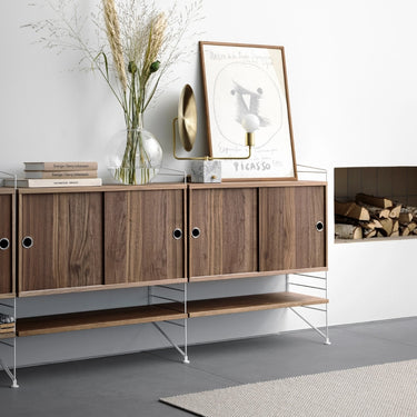 String furniture living room bundle F walnut and white finish affordable credenza.jpg