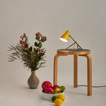 two enlighten ostuni light and stool 60 by artek december 2023