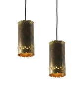 V3387 Holm Sorenson Brutalist Brass Pendants Two Enlighten 1.1.jpg