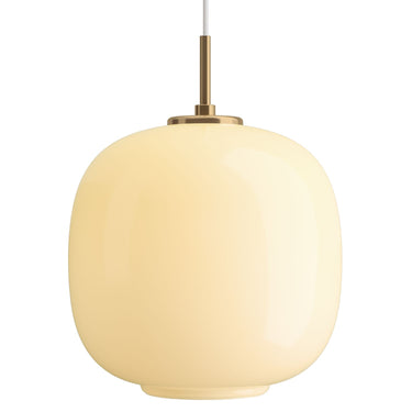 yellow 250 litVL45 Radiohus pendant Two Enlighten Los Angeles Louis Poulsen.jpg